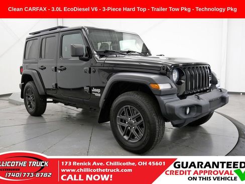 Used 2020 Jeep Wrangler Unlimited Sport w/ Technology Group AWD/4WD image 1