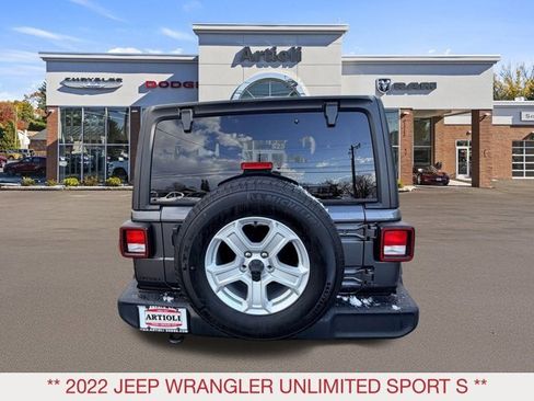 Certified 2022 Jeep Wrangler Unlimited Sport image 6