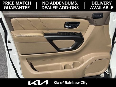 Used 2015 Nissan Armada Platinum w/ 2nd Row Captain Seat Package image 12