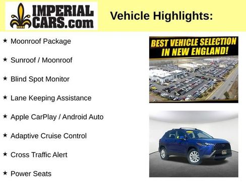 Used 2023 Toyota Corolla Cross LE w/ Moonroof Package AWD/4WD image 7