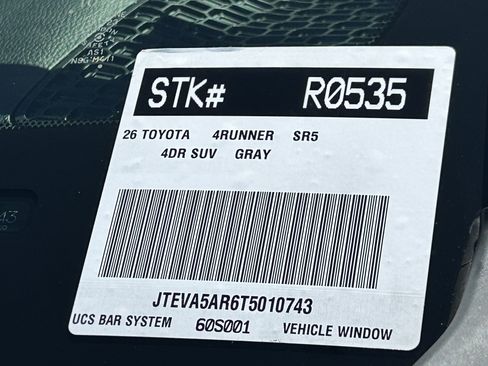 Certified 2026 Toyota 4Runner SR5 RWD image 33