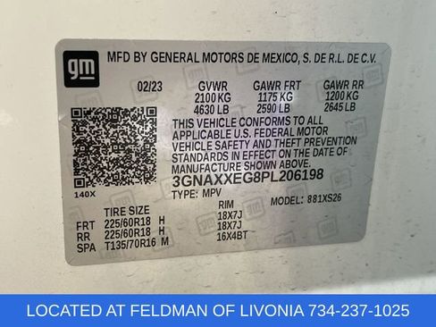 Certified 2023 Chevrolet Equinox Premier image 35