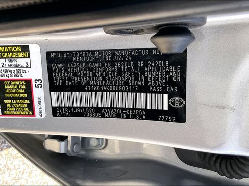 Used 2024 Toyota Camry XSE FWD image 33