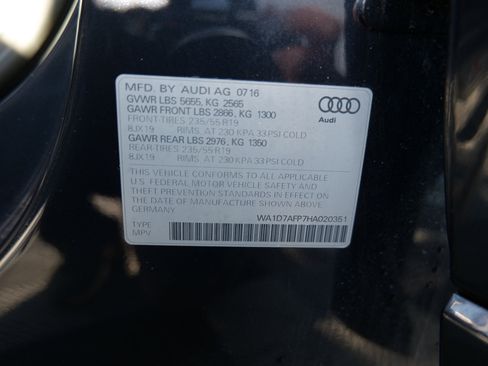 Used 2017 Audi Q5 3.0T Premium Plus w/ Technology Package image 62