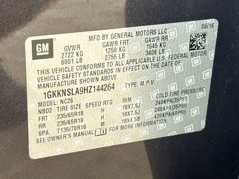 Used 2017 GMC Acadia SLE AWD/4WD image 39