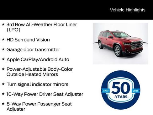 Used 2020 GMC Acadia SLT w/ Driver Alert Package II AWD/4WD image 31