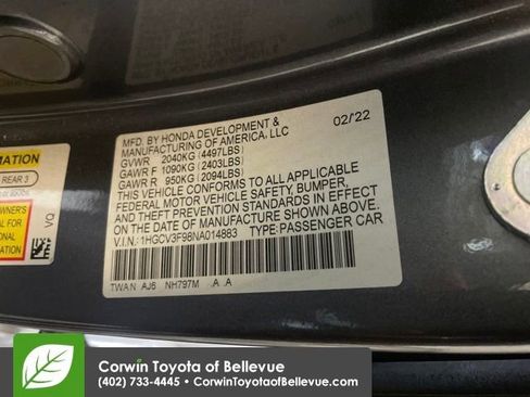 Used 2022 Honda Accord Touring image 19