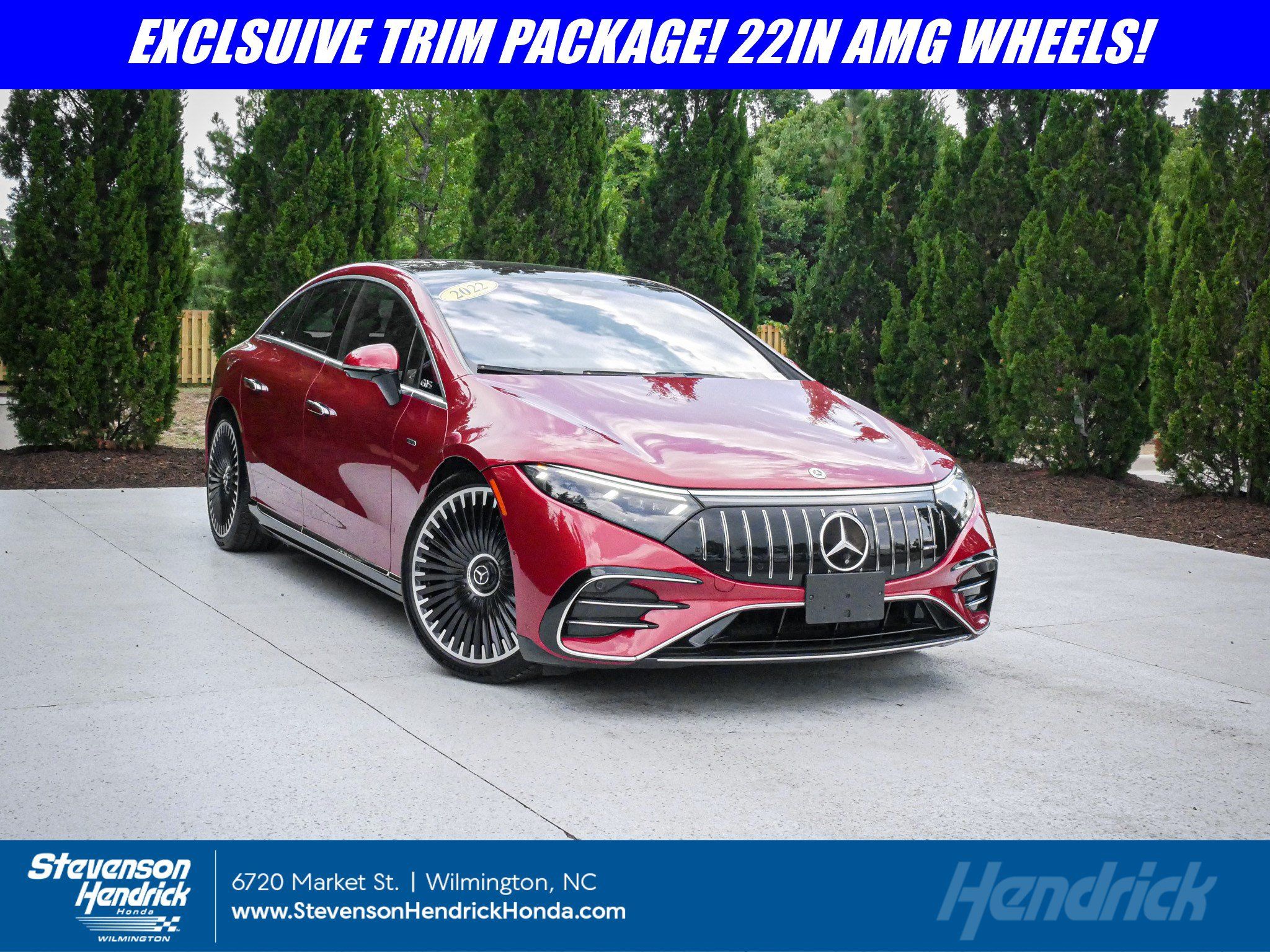 Used 2022 Mercedes-Benz EQS AMG 4MATIC image 1