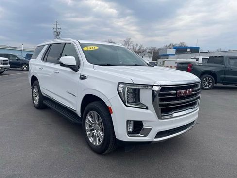 Used 2021 GMC Yukon SLT w/ SLT Premium Package RWD image 1