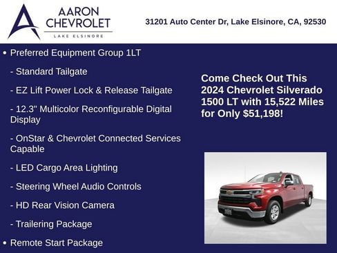 Used 2024 Chevrolet Silverado 1500 LT image 15