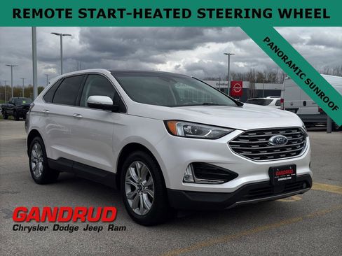 Used 2019 Ford Edge Titanium w/ Cold Weather Package AWD/4WD image 1