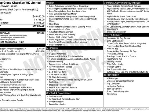 Used 2022 Jeep Grand Cherokee Limited w/ Tech Group image 27