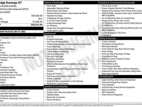 Used 2024 Dodge Durango GT image 21