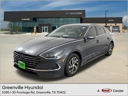 Used 2023 Hyundai Sonata Blue FWD image 1
