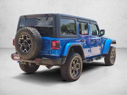 Used 2021 Jeep Wrangler Unlimited Rubicon 4xe w/ Steel Bumper Group AWD/4WD image 5