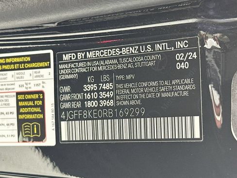 Certified 2024 Mercedes-Benz GLS 63 AMG 4MATIC image 34