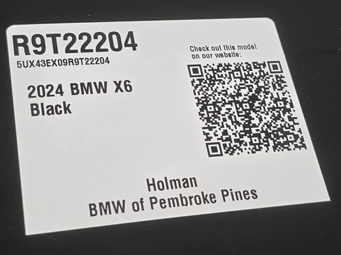 Certified 2024 BMW X6 M60i AWD/4WD image 31