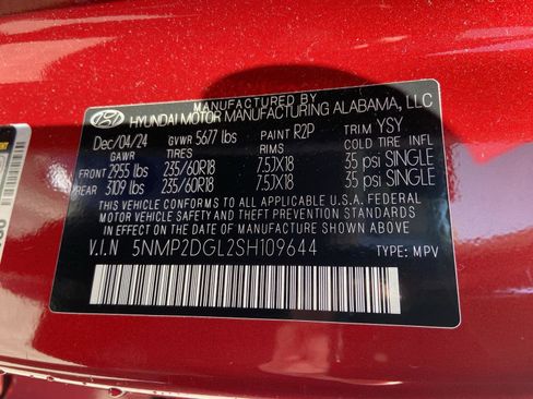 Used 2025 Hyundai Santa Fe SEL AWD/4WD image 36