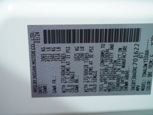 Used 2024 Nissan Rogue SV image 31