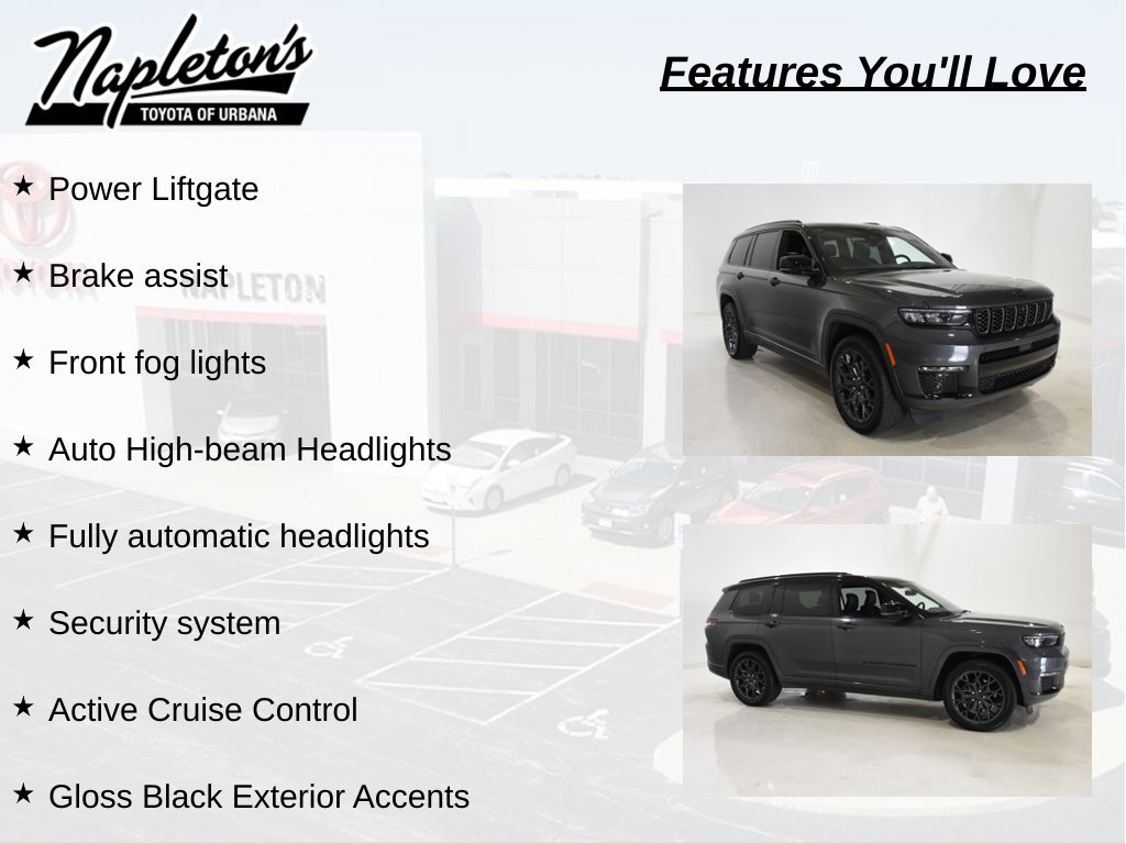 Used 2023 Jeep Grand Cherokee L Summit w/ Advanced Protech Group IV AWD/4WD image 20