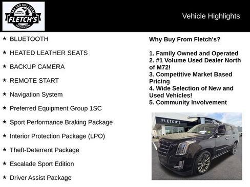 Used 2020 Cadillac Escalade Premium Luxury AWD/4WD image 2
