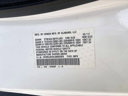 Used 2018 Honda Odyssey EX image 33