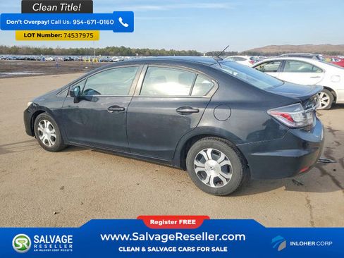 Used 2014 Honda Civic Hybrid Sedan image 3