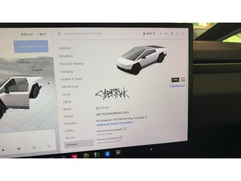 Used 2025 Tesla Cybertruck AWD Crew Cab image 2