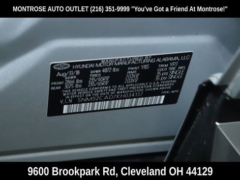 Used 2019 Hyundai Santa Fe SE image 42