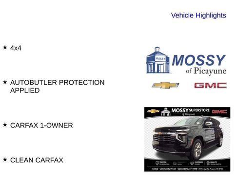 Used 2026 Chevrolet Suburban Premier w/ Sun And Tow Package AWD/4WD image 10