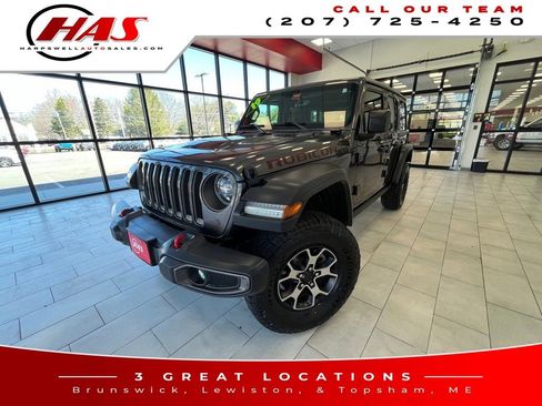 Used 2019 Jeep Wrangler Unlimited Rubicon w/ Dual Top Group AWD/4WD image 1