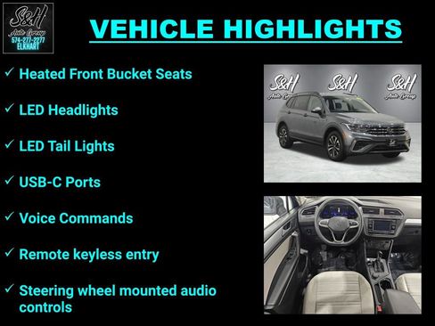 Used 2022 Volkswagen Tiguan S image 3