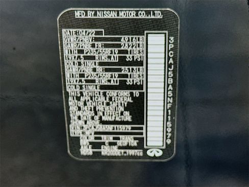 Used 2022 INFINITI QX50 Luxe image 33