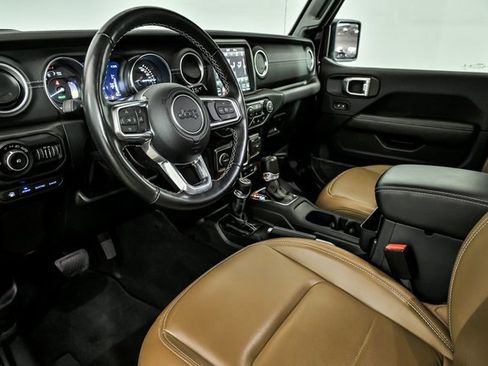 Used 2021 Jeep Wrangler Unlimited Sahara 4xe w/ Cold Weather Group image 10