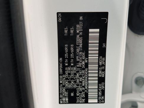 Certified 2024 Lexus RZ 300e Premium w/ Cold Area Package FWD image 30