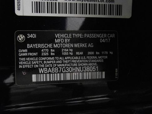 Used 2017 BMW 340i xDrive Sedan AWD/4WD image 41