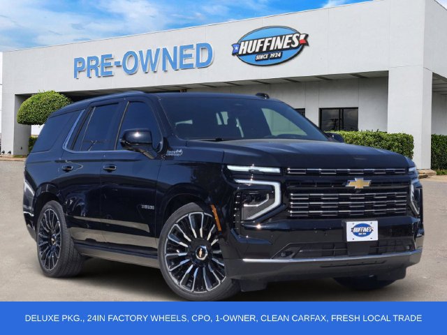 Certified 2025 Chevrolet Tahoe High Country AWD/4WD image 1