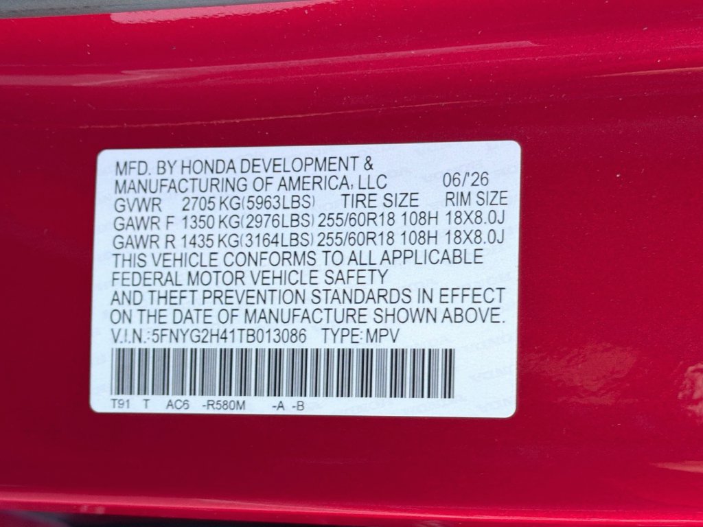 New 2026 Honda Pilot EX-L image 21