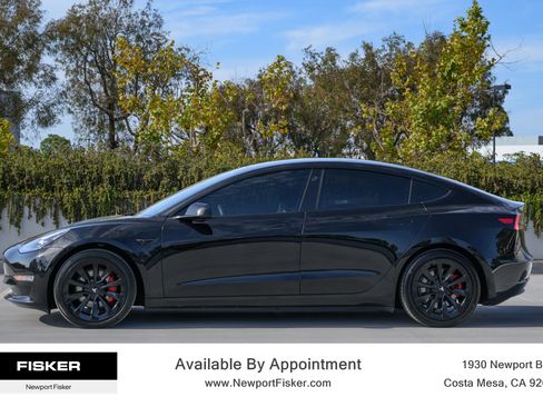 Used 2021 Tesla Model 3 Long Range AWD/4WD image 2