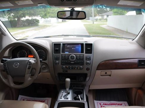 Used 2015 Nissan Armada Platinum w/ 2nd Row Captain Seat Package RWD image 10