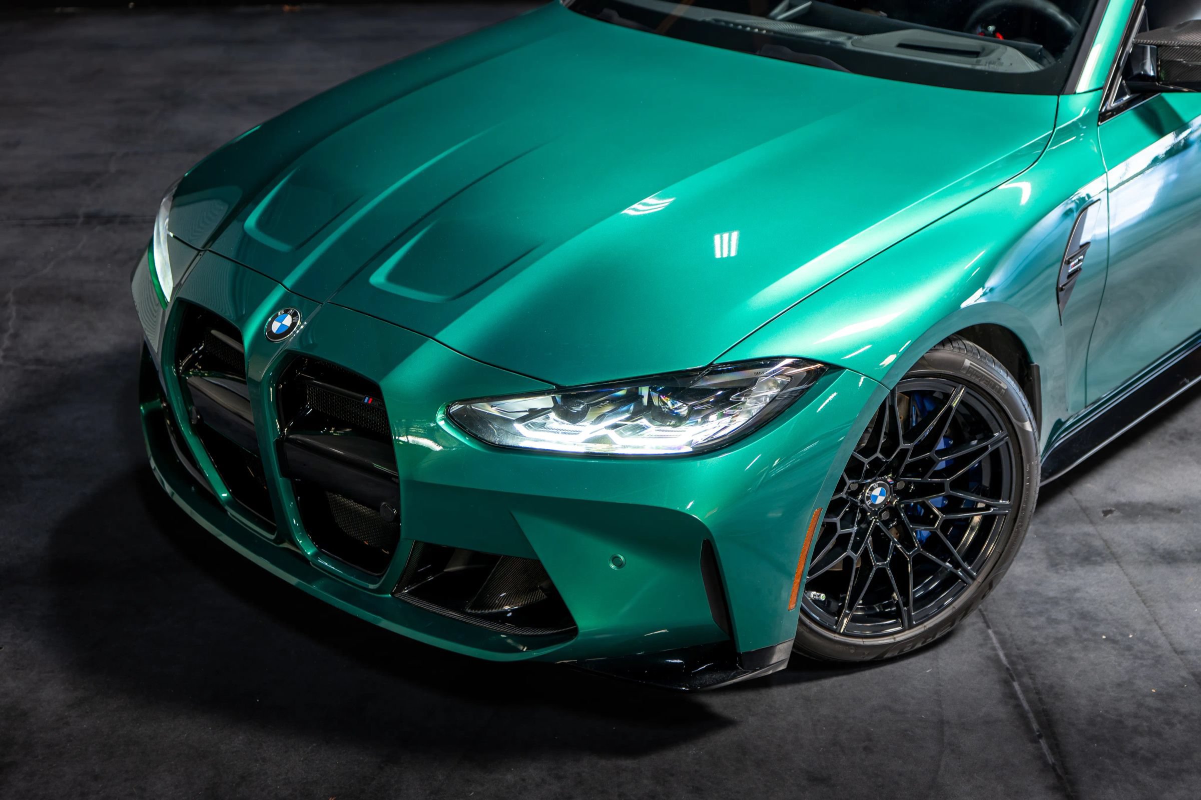 Used 2024 BMW M3 Competition w/ M Carbon Exterior Package RWD image 11