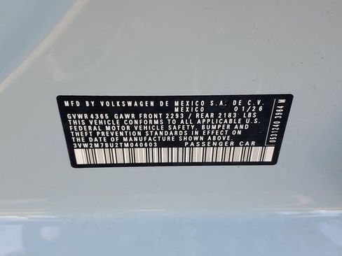 New 2026 Volkswagen Jetta GLI Autobahn FWD image 29