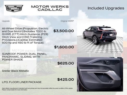 Certified 2025 Cadillac Lyriq Luxury w/ LPO, Floor Liner Package AWD/4WD image 8