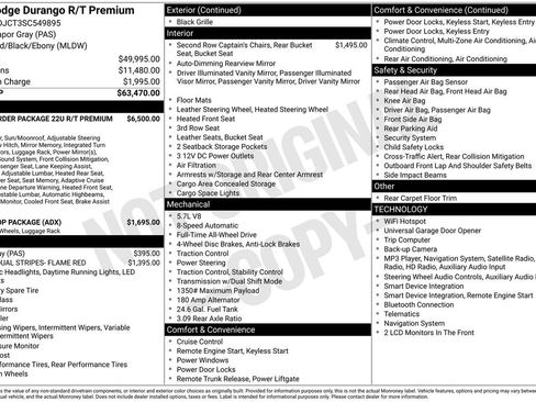 Used 2025 Dodge Durango R/T AWD/4WD image 28