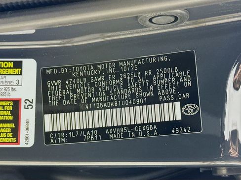 New 2026 Toyota Camry XLE w/ Premium Plus Package image 36