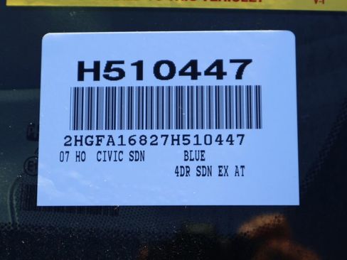 Used 2007 Honda Civic EX image 7