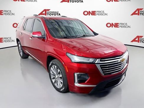 Used 2023 Chevrolet Traverse Premier w/ LPO, Floor Liner Package FWD image 1