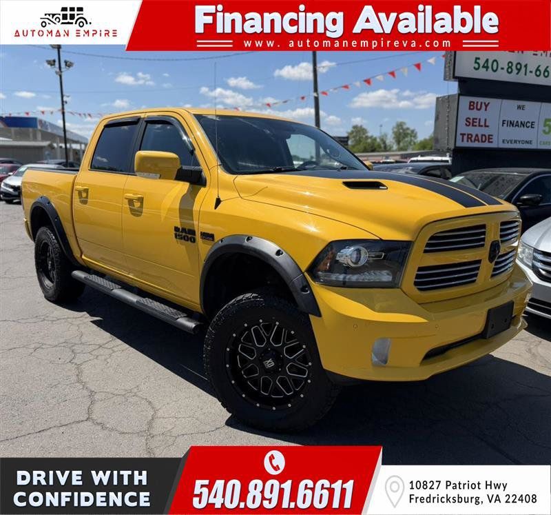 Used 2016 RAM 1500 Sport w/ Stinger Yellow Sport Package AWD/4WD image 1