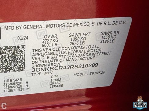 Certified 2024 Chevrolet Blazer LT w/ Convenience Package FWD image 31