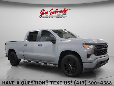 Used 2024 Chevrolet Silverado 1500 Custom w/ LPO, Dark Essentials Package AWD/4WD image 1